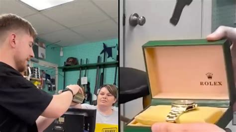 MrBeast buys brand new Rolex for ,000 then sells it for ,200